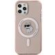 2. Etui Karl Lagerfeld IML Choupette MagSafe na iPhone 12/12 Pro - różowe