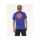 4. Koszulka RIP CURL Wettie Passage Icon Tee turkusowy