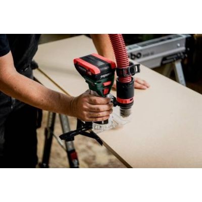 7. Metabo FMV 18 LTX BL 8 Czarny, Zielony, Stal nierdzewna, Przezroczysty 29000 RPM