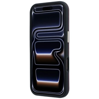 5. Etui Guess Perforated 4G Gold Logo Magsafe na iPhone 18 Pro Max / 17 Pro Max - burgundowe