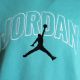4. Bluza męska z kapturem Air Jordan Brooklyn Fleece Turkusowa - IB7241-392