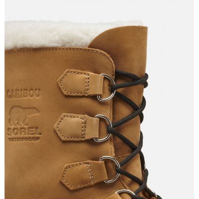 7. Buty śnieżne SOREL Caribou Boots Męski Czarny, Brązowy