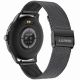 10. Smartwatch Damski GRAVITY GT12-2 Granatowy Pasek Silikonowy + Czarna Bransoleta