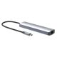 2. Manhattan 153959 stacja dokująca Przewodowa USB 3.2 Gen 1 (3.1 Gen 1) Type-C Srebrny