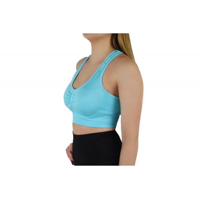2. Biustonosz GymHero Miami Cute Bra W BASIC-BABYBLUE