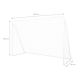 5. Bramka z siatką i panelem do celowania Nils BR240P 2w1 240x150cm 10-10-821