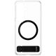4. Etui CARE by PanzerGlass Urban Explorer Transparent w. Black Qi na Samsung Galaxy S26 - przezroczyste