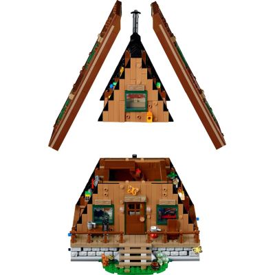 4. LEGO Ideas 21338 Chatka w kształcie litery A