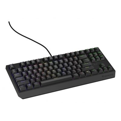 3. GENESIS Thor 230 TKL klawiatura Gaming USB QWERTY US English Czarny