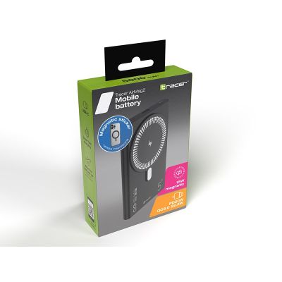 2. TRACER POWERBANK AIRMAG2 5000MAH PD20W+15W MAG