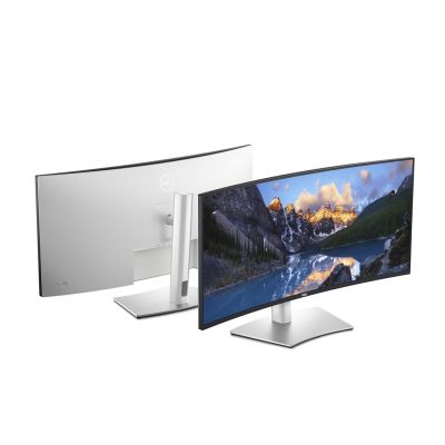16. DELL UltraSharp U3824DW LED display 95,2 cm (37.5") 3840 x 1600 px Wide Quad HD+ LCD Czarny, Srebrny