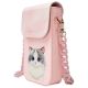 2. Torebka Nimmy Big Eyed Pet 2.0 Cat na telefon - różowa