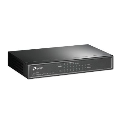 16. Switch TP-LINK TL-SG1008P (8x 10/100/1000Mbps)