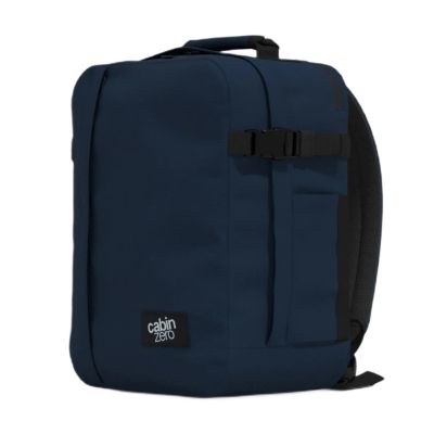 3. Plecak podróżny kabinowy torba Cabin Zero Classic 28L 2w1 Navy Tech Backpack - CZ331205