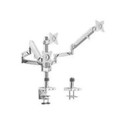 7. Uchwyt stołowy LogiLink BP0090 17''-32'' 21KG 3 Monitore Silver