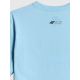 6. T-shirt regular z nadrukiem męski 4F 4FRSS26TTSHM4291-34S