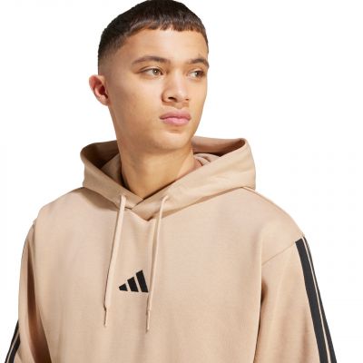 4. Bluza adidas Essentials 3-Stripes Fleece Hoodie M JX0695