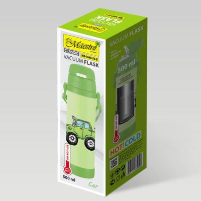 5. KUBEK TERMICZNY DLA DZIECI 500 ML "CAR" MAESTRO