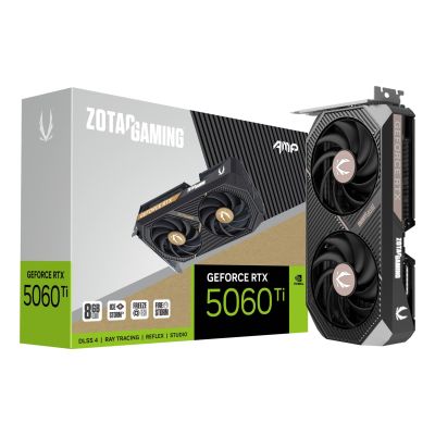 16. Karta graficzna ZOTAC GAMING GeForce RTX 5060 Ti AMP 8GB