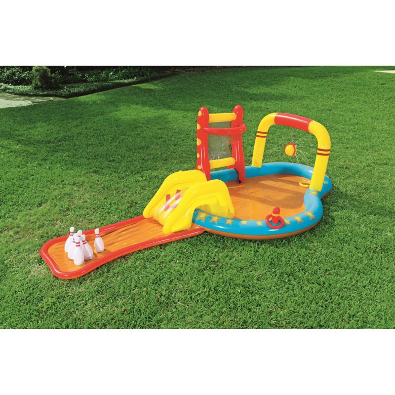18. Bestway 53068 Dmuchany Plac zabaw 435x213x117cm
