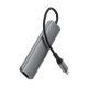 3. Hub USB Acefast J16 stacja dokująca USB-C 5w1 HDMI 4K 60Hz PD90W - szara