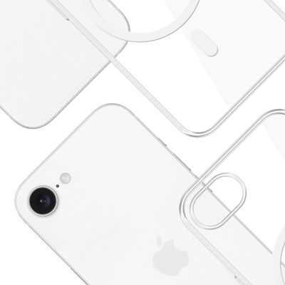14. Etui 3mk Clear MagCase na Apple iPhone 16E - przezroczyste