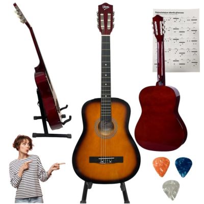 23. V-TONE BCG SB - Gitara klasyczna 4/4 sunburst do nauki (OUTLET)