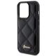 6. Etui Guess Quilted Metal Logo na iPhone 15 Pro Max - czarne