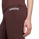 5. Legginsy damskie adidas Essentials Linear Cotton brązowe JY4886