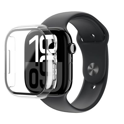 7. Etui ze szkłem hartowanym AMAZINGTHING Radix Glass do Apple Watch 42mm – przezroczyste