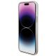 5. Etui Guess IML Iridescent MagSafe na iPhone 15 Pro - różowe