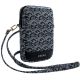 3. Torebka Guess Zip GCube Bottom Stripe na telefon - czarna