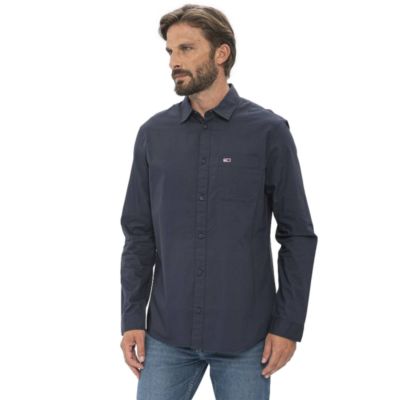 10. Koszulka Tommy Jeans Tjm Essential Poplin Shirt M DM0DM11870