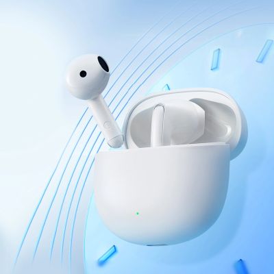 14. Słuchawki bezprzewodowe Joyroom JR-FB1 Funpods Bluetooth 6.0 douszne TWS - białe