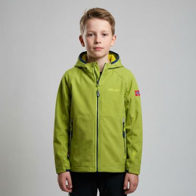 3. Kurtka softshellowa Trollkids Kvalvika Jacket Jr 328-345