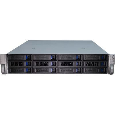3. Inter-Tech IPC 2U-2412 Rack Czarny, Srebrny
