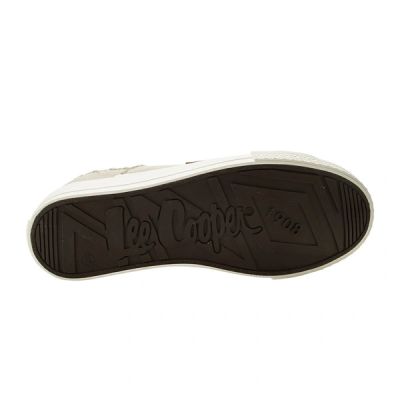 4. Lee Cooper buty sportowe damskie trampki modne beżowe wygodne