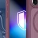 3. Etui 3mk Misty MagCase Deep Cherry na iPhone 17 Pro/ 18 Pro - burgundowe