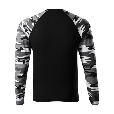 3. Koszulka Malfini Camouflage LS M MLI-16632 camouflage gray