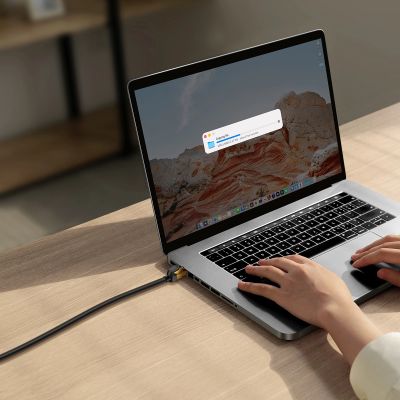 9. Baseus Speed Seven szybki kabel sieciowy RJ45 10Gbps 1m czarny (WKJS010101)