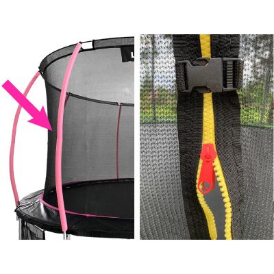 Siatka Wewnętrzna do Trampoliny Sport Max 14ft Różowa