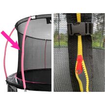 Siatka Wewnętrzna do Trampoliny Sport Max 14ft Różowa