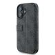 5. Etui Guess 4G Metal Logo na iPhone 16 - czarne