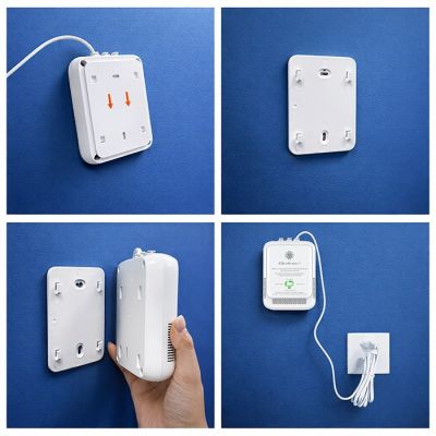 5. QOLTEC CZUJNIK WYCIEKU GAZU ZIEMNEGO I TLENKU WĘGLA (CZADU) | TUYA | WI-FI | ALARM 85DB | LED