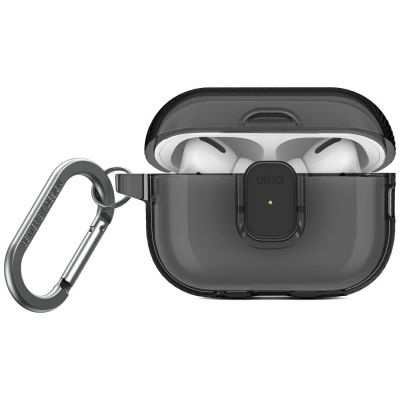 Etui UNIQ Glase Pro do AirPods Pro 2 - czarne