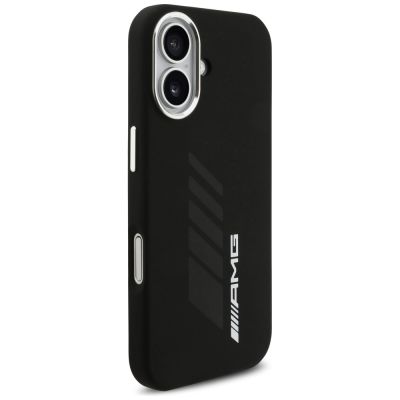 4. Etui AMG Silicone Oversize Rhombs MagSafe na iPhone 17 - czarne