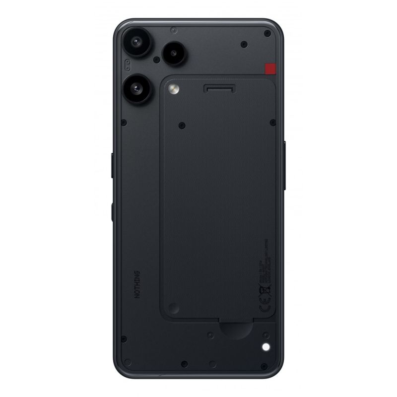12. Nothing 3a Lite 17,2 cm (6.77") Dual SIM Android 15 5G 8 GB 128 GB 5000 mAh Czarny
