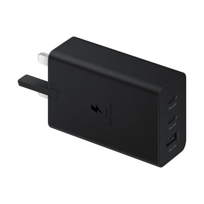 13. Samsung 65W Power Adapter Trio, Black