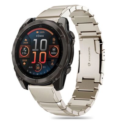 Bransoletka Tech-Protect SteelBand na Garmin Fenix 5X / 5X PLUS / 6X / 6X PRO / 7X / 8 (51 MM) - tytanowe