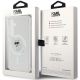 8. Etui Karl Lagerfeld IML Choupette MagSafe na Samsung Galaxy S24 - przezroczyste
